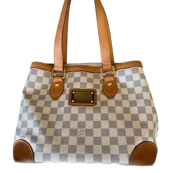 Louis Vuitton Hampstead Damier Azure w COA - Picture 3 of 9